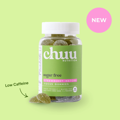 Strawberry Matcha Focus Gummies | Sugar Free